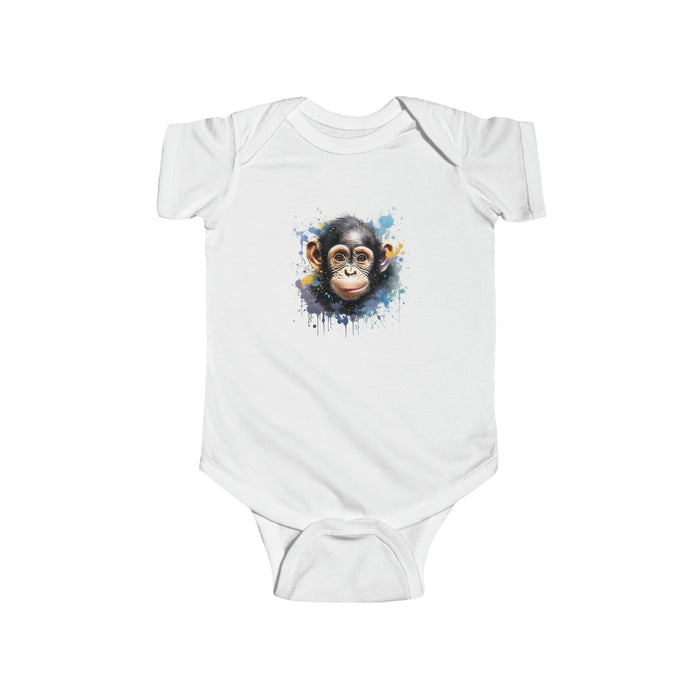 Infant Fine Jersey Bodysuit - Baby Chimp