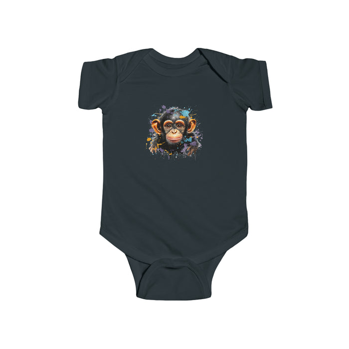 Infant Fine Jersey Bodysuit - Baby Chimp 2