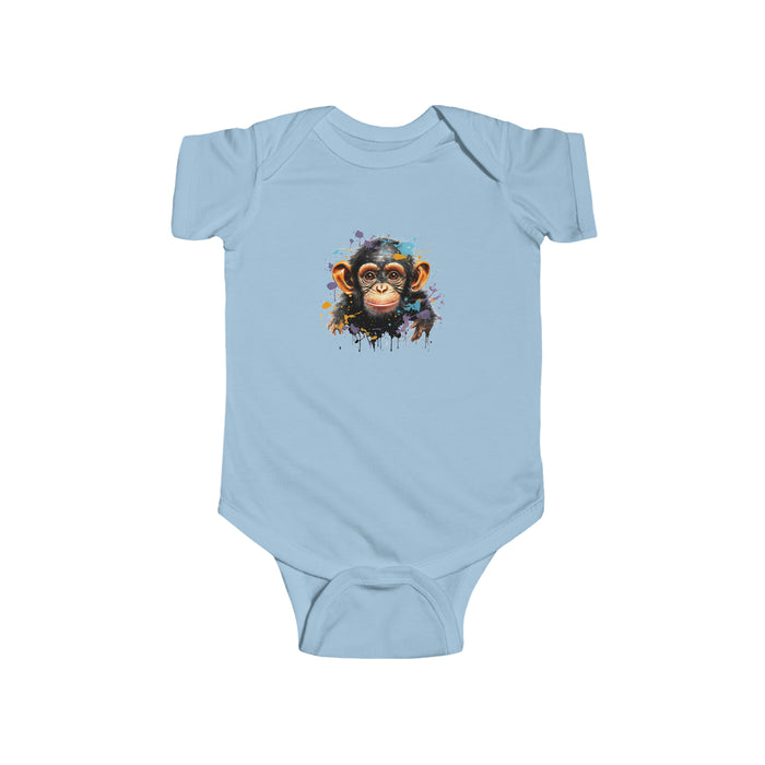 Infant Fine Jersey Bodysuit - Baby Chimp 2